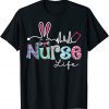 Nurse Life Stethoscope Nursing Cute Easter Bunny Easter Day Classic Shirt