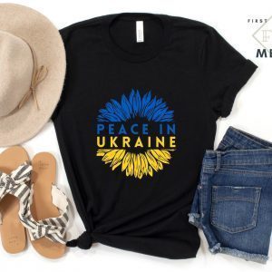 Peace In Ukraine Sunflower Love Ukraine Shirt