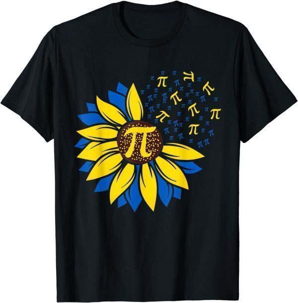 Pi Day 2022, Support Ukraine, Cool Teachers Love Ukraine T-Shirt