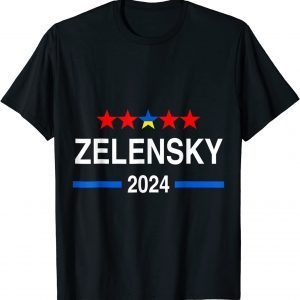 President Zelensky 2024 Election Ukraine T-Shirt