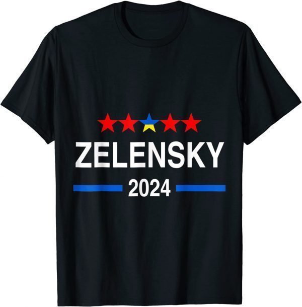 President Zelensky 2024 Election Ukraine T-Shirt