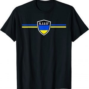 President Zelensky 5.11 Ukraine Flag Support aSupport Ukraine Shirt