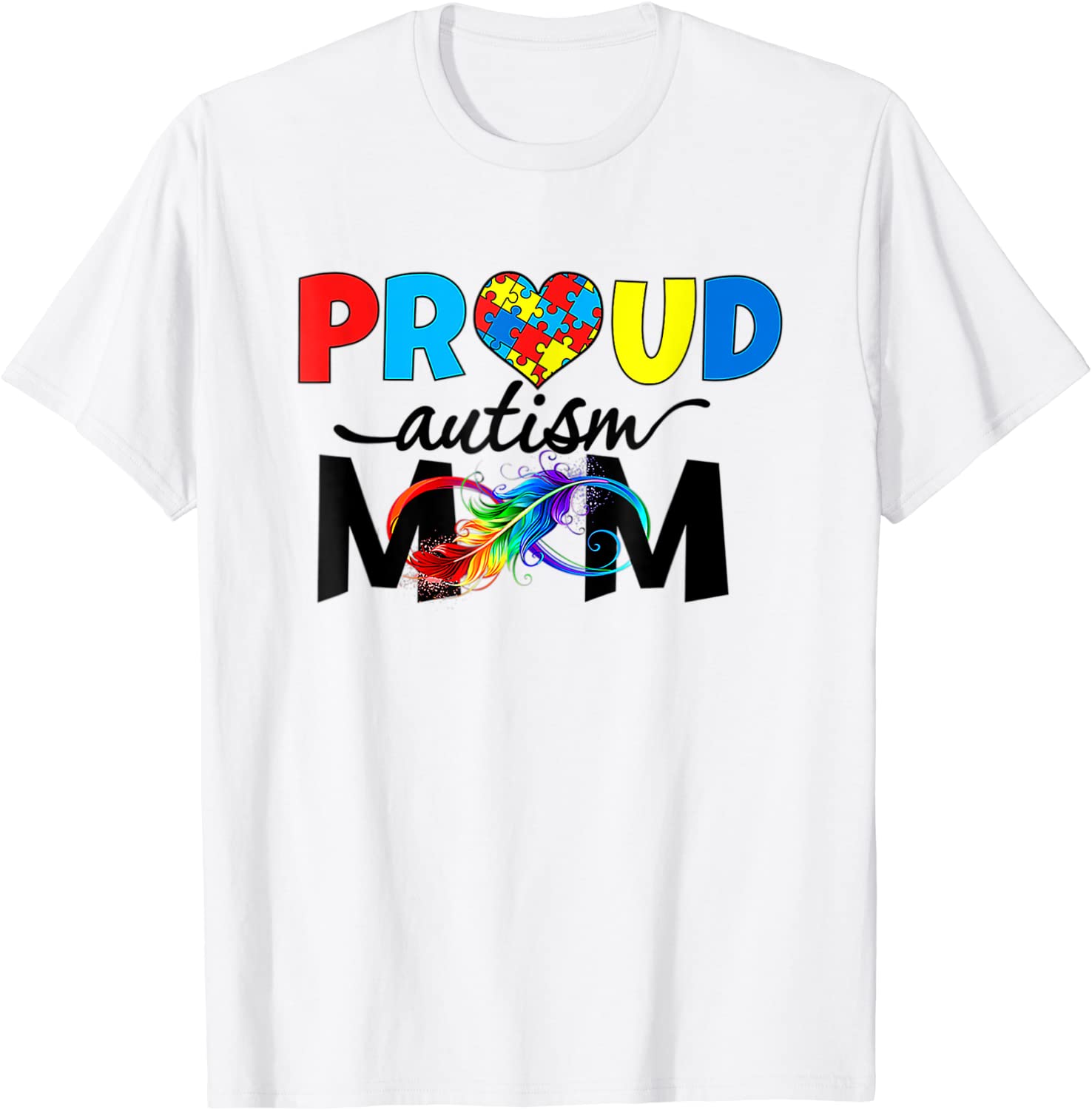 Proud Mom Autism Awareness Family Matching Classic Shirt
