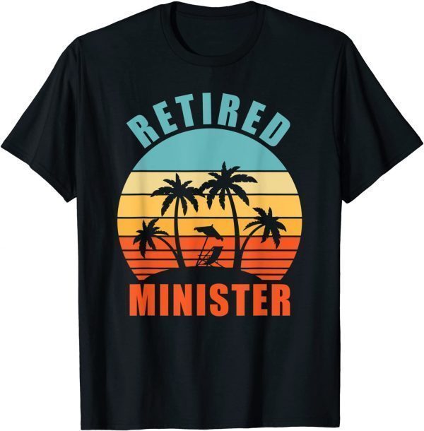 Retired Minister, Church Pastor, Happy Retirement Classic Shirt