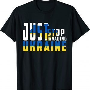 Save Russia And Stop The War Support Ukraine Ukrainian Love Ukraine T-Shirt