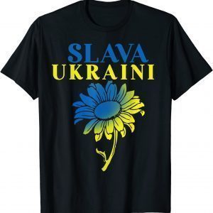 Slava Ukraini Sunflower Ukraine Love Ukraine Shirt