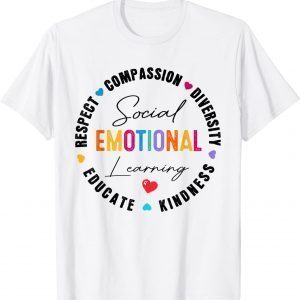 Social Emotional Learning Heart Counselor Teacher SEL Day Classic Shirt