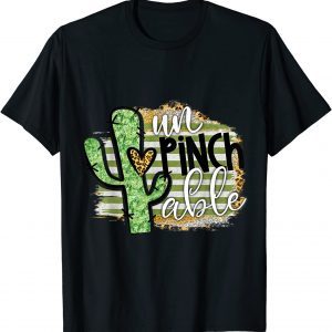 St Patricks Day Cactus Leopard Heart Unpinchable 2022 Classic Shirt