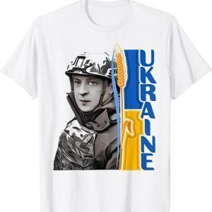 Stand With Ukraine Volodymyr Zelensky President Of Ukraine Free Ukraine T-Shirt