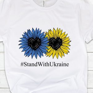 Stand with Ukraine Sunflower Love Ukraine T-Shirt