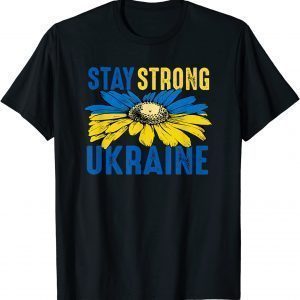 Stay Strong Ukraine Sunflower Hippie, Peace Love Ukraine Love Ukraine Shirt