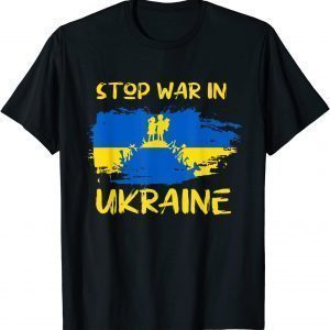 Stop War In Ukraine Support Ukrainians My Son And Daughter Free Ukraine T-Shirt