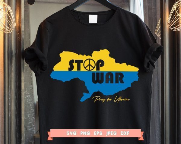 Stop Russian Stop War Pray For Ukraine Shirt