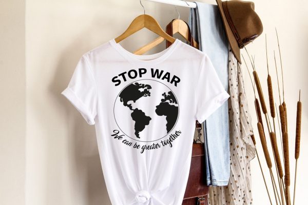 Stop War We Can Be Greater Together Love Ukraine Shirt