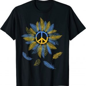 Stop Putin Sunflower Ukraine Ukrainian Flag Ukraine Flag Pride Vintage T-Shirt