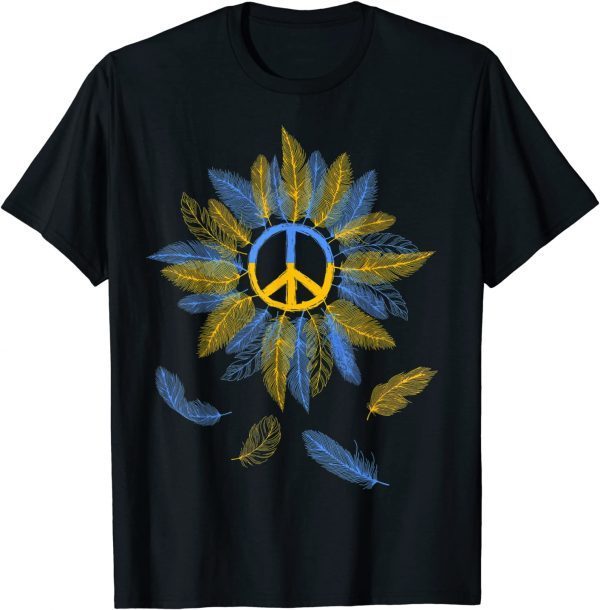 Stop Putin Sunflower Ukraine Ukrainian Flag Ukraine Flag Pride Vintage T-Shirt