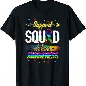 Support Squad Autism Awareness Puzzle Piece 2022 Shirt