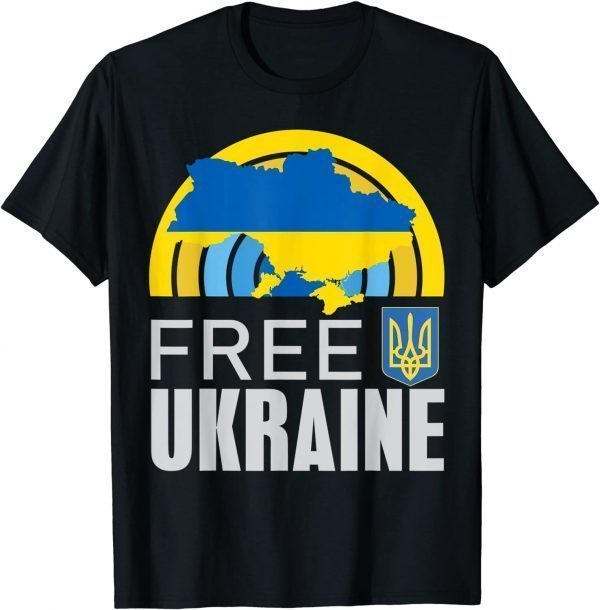 Support Ukraine I Stand With Ukraine Flag Free Ukraine Lover Love Ukraine Shirt