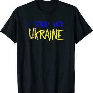 Support Ukraine I Stand With Ukraine Prayer for Peace Free Ukraine Shirt