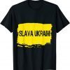 Stop War Support Ukraine I Stand With Ukraine Ukrainian Freedom peace T-Shirt
