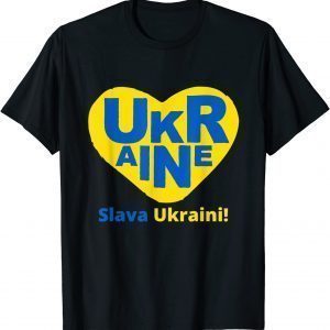 Support Ukraine Patriot I Stand With Ukraine Ukrainian Flag Free Ukraine Shirt