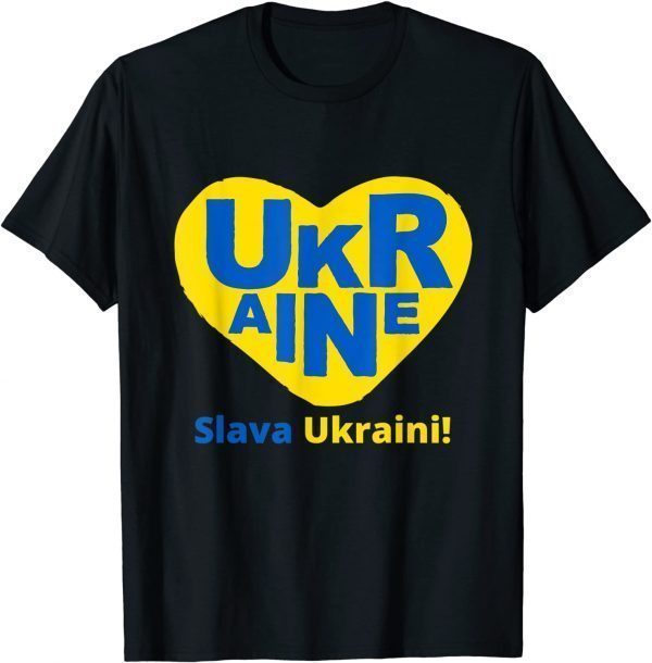 Support Ukraine Patriot I Stand With Ukraine Ukrainian Flag Free Ukraine Shirt