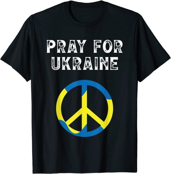 Support Ukraine Pray For Ukraine I Stand With Love Ukraine Shirt