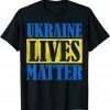 Support Ukraine, Ukraine Lives Matter Vintage Love Ukraine T-Shirt