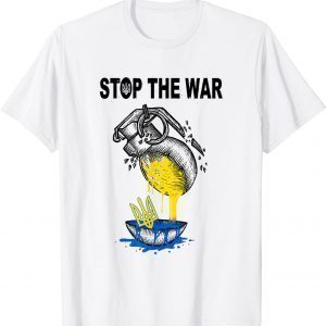 Support Ukrainians Ukraine Flag Stop War in Ukraine Save Ukraine Shirt