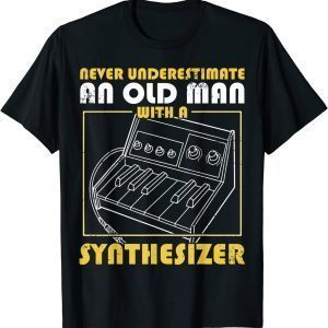 Synthesizer Synth Keyboard Electronic Musicians Modular Classic Shirt