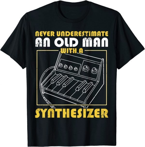 Synthesizer Synth Keyboard Electronic Musicians Modular Classic Shirt