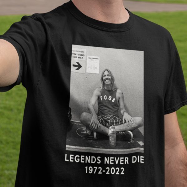 Taylor Hawkins Foo Fighter Legends Never Die 1972-2022 Classic Shirt