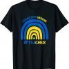 Teacher Support Ukraine I Stand With Ukraine Pray Ukraine T-Shirt