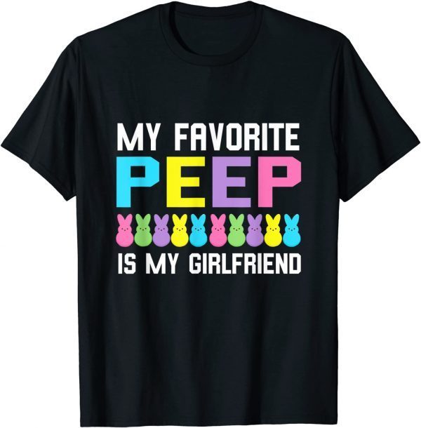 Teaching My Favorite Is My Girlfriend Easter Day Classic Shirt