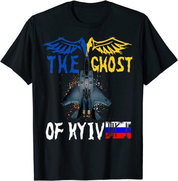 The Ghost of Kyiv, I Stand With Ukraine Free Ukraine T-Shirt