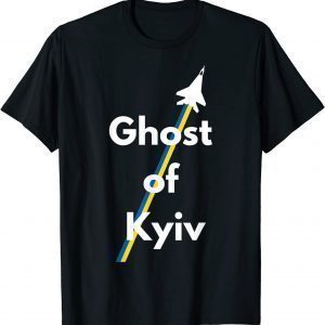 The Ghost of Kyiv Ukraine Flag Peace Ukraine T-Shirt