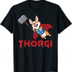 Thorgi and the Mighty Muttnir Corgi Norse God Parody 2022 Shirt