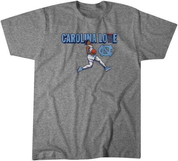 UNC Basketball Caleb Love Carolina Love T-Shirt