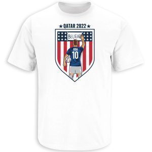 USMNT Believe Qatar 2022 USA World Cup Soccer Classic Shirt