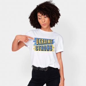 Stop Putin Ukraine Strong Ukraine Flag Support Ukraine Shirt