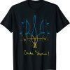 Ukraine Trident glory to Ukraine Support Ukrainian T-Shirt