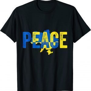 Ukrainian Flag Heartbeat Ukraine Country Pride Ukraine Flag Save Ukraine T-Shirt