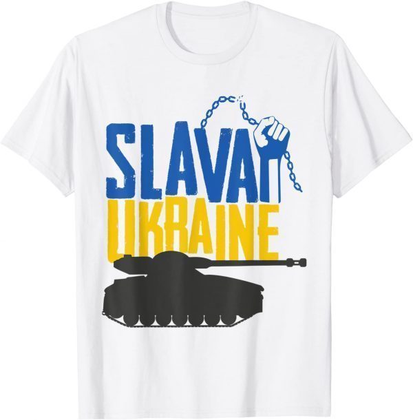Ukrainian Flag Stop War Slavai In Ukraine Love Ukraine Shirt