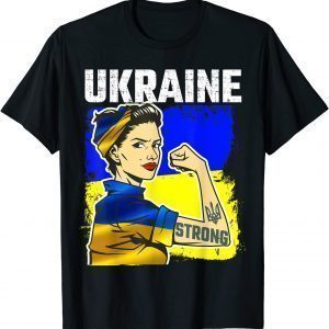 Ukrainian Flag, Strong Ukraine Pride Women Free Free Ukraine Shirt