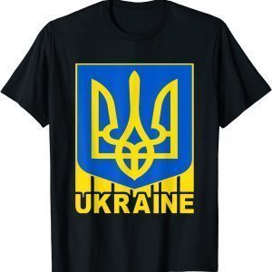 Ukrainian people Vintage Ukraine Flag Free Ukraine T-Shirt