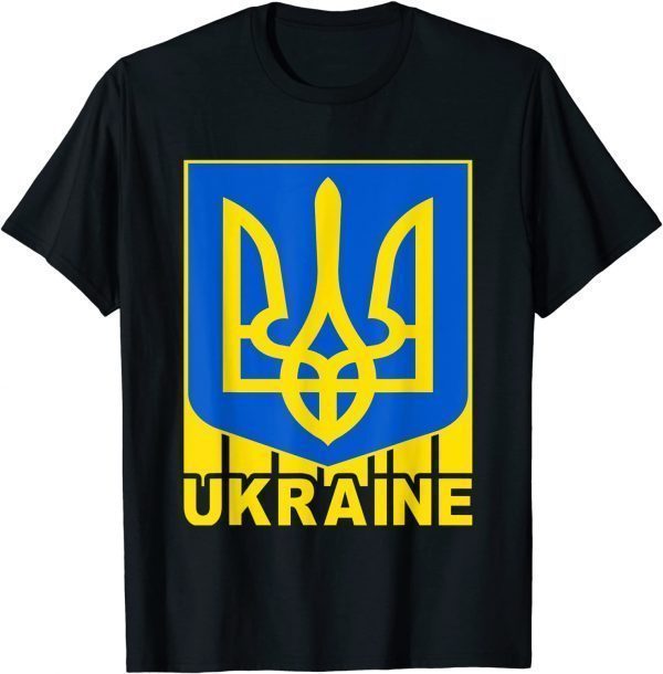 Ukrainian people Vintage Ukraine Flag Free Ukraine T-Shirt