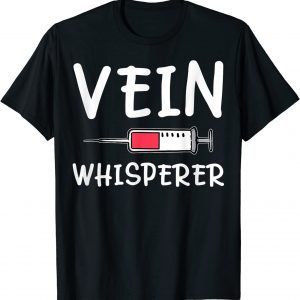 Vein Whisperer Phlebotomist Phlebotomy Kit Nursery T-Shirt