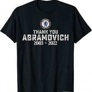 Vintage Thank You Roman Abramovich - Chelsea Soccer Club 2022 Shirt