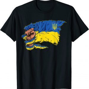 Vintage Ukraine Ukrainian Flag Pride Ukraine Flag Symbol Free Ukraine Shirt