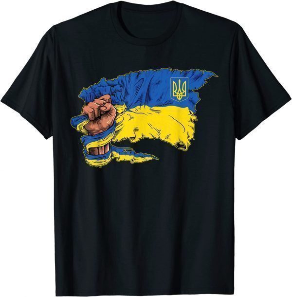 Vintage Ukraine Ukrainian Flag Pride Ukraine Flag Symbol Free Ukraine Shirt